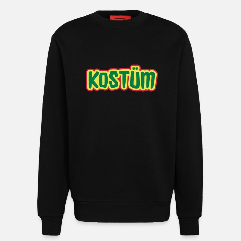 Das perfekte Kostüm - Sweatshirt - made by SPREAD  - SOLID BLACK