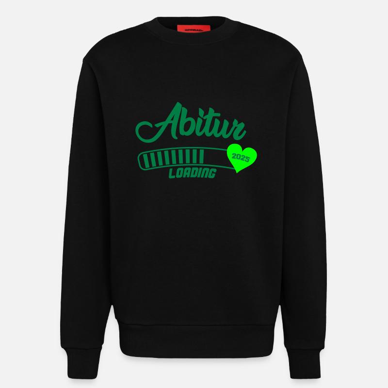 Abitur Loading 2025 - Sweatshirt - made by SPREAD  - SOLID BLACK