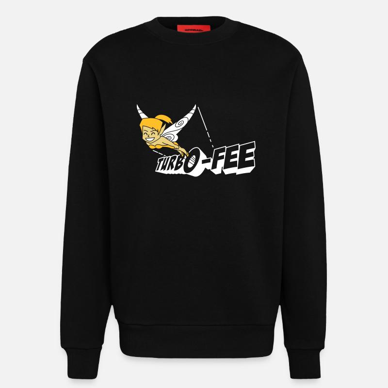 Turbo-Fee - Sweatshirt - made by SPREAD  - SOLID BLACK