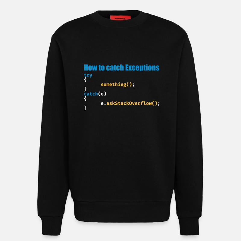 Programmierer, Software, Informatik, Developer - Sweatshirt - made by SPREAD  - SOLID BLACK