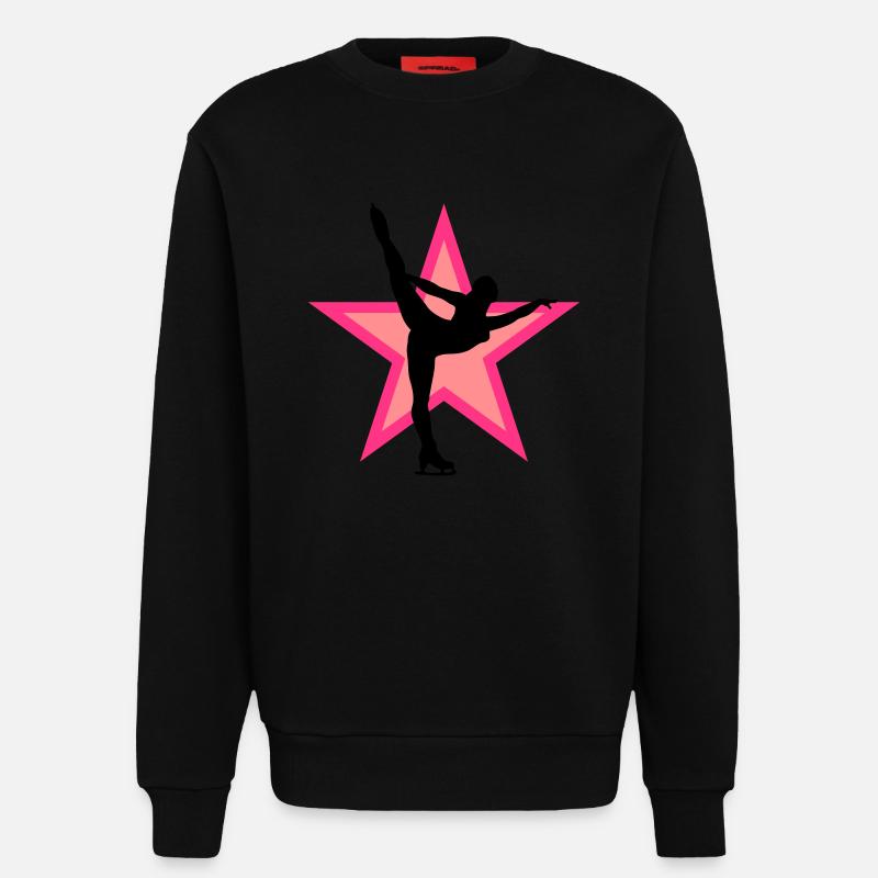 eiskunst_c_3c - Sweatshirt - made by SPREAD  - SOLID BLACK