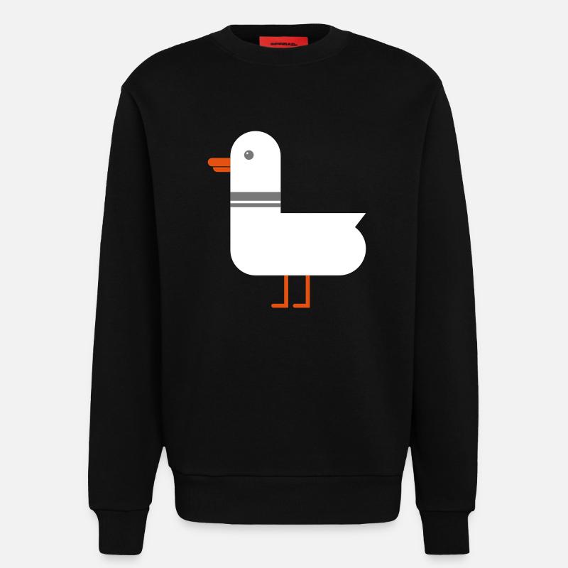Möwe - Sweatshirt - made by SPREAD  - SOLID BLACK