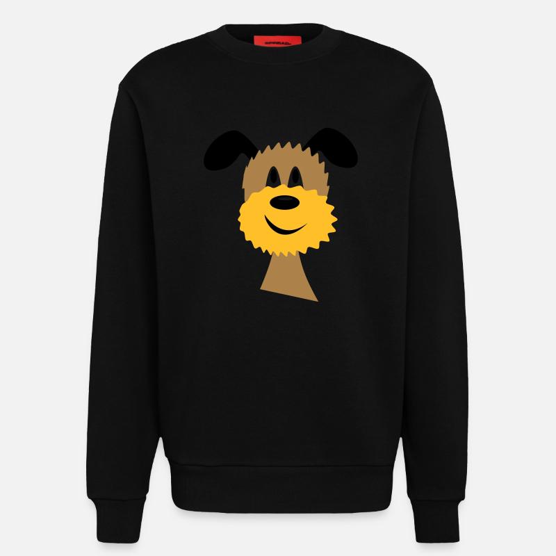 hund - Sweatshirt - made by SPREAD  - SOLID BLACK