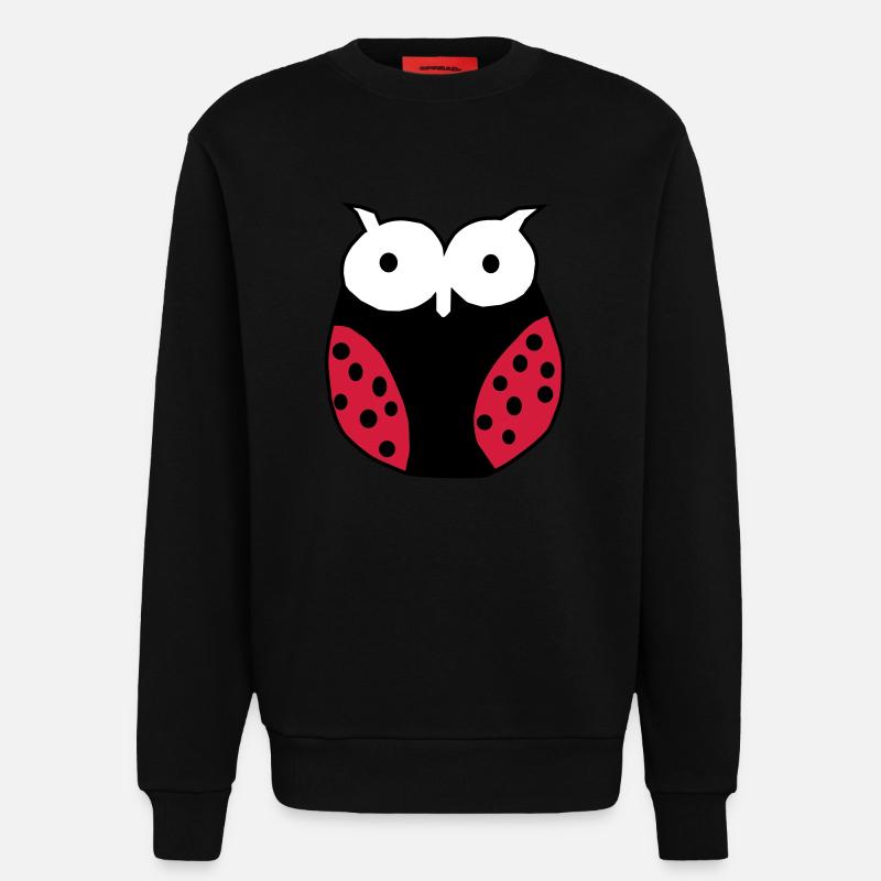 Ladybug Gross - Sweatshirt - made by SPREAD  - SOLID BLACK