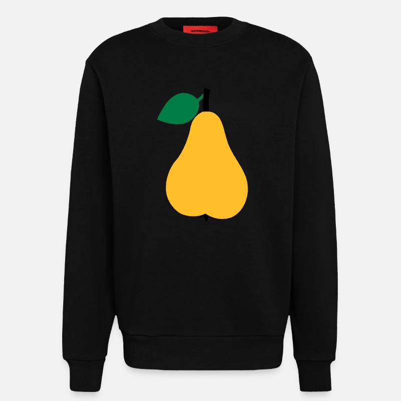 Birne - Sweatshirt - made by SPREAD  - SOLID BLACK