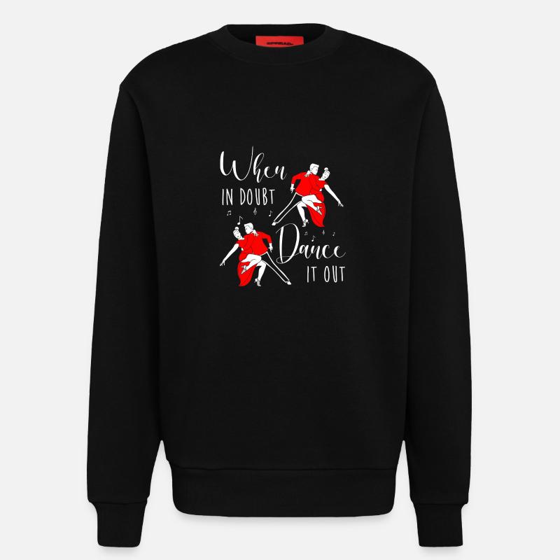 Salsa Dancer Dancer - Sweatshirt - made by SPREAD  - SOLID BLACK