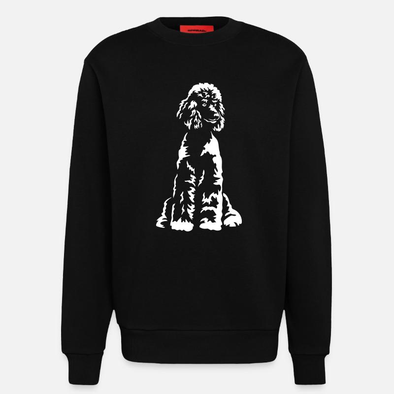 Pudel "Black Edition" - Sweatshirt - made by SPREAD  - SOLID BLACK