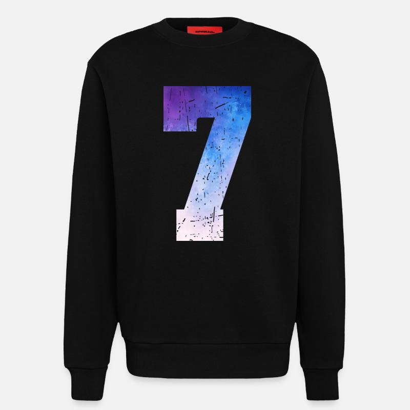 Issue 7 – 7th Anniversary Gift - Sweatshirt - made by SPREAD  - SOLID BLACK