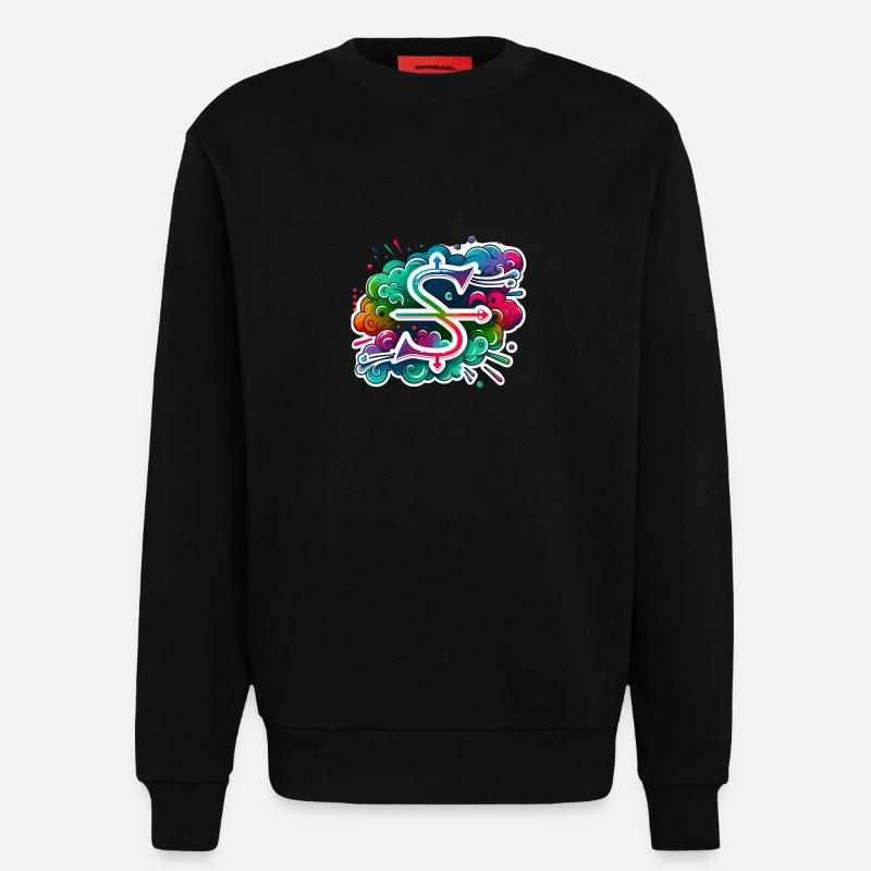 Zodiac Sagittarius - Sweatshirt - made by SPREAD  - SOLID BLACK