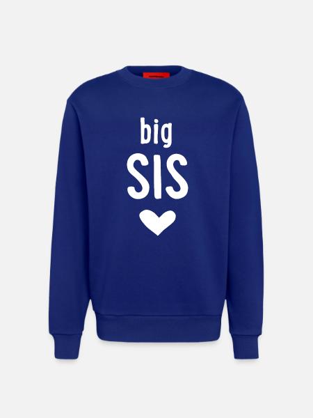 big sis - Sweatshirt - made by SPREAD - SOLID BLACK