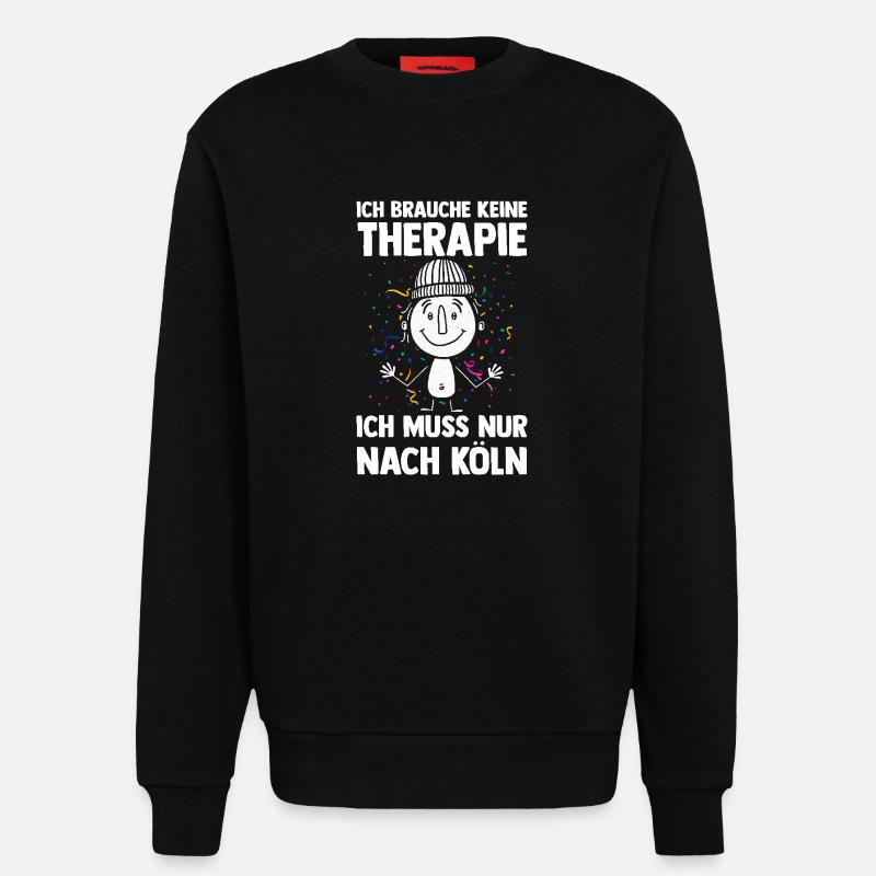 Costume de carnaval Carnaval - Sweat bio décontracté fabriqué en UE - SOLID BLACK