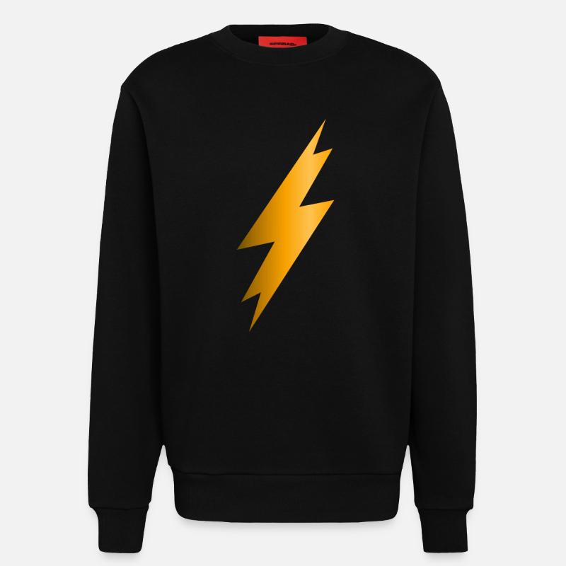 Blitzschlag - Sweatshirt - made by SPREAD  - SOLID BLACK