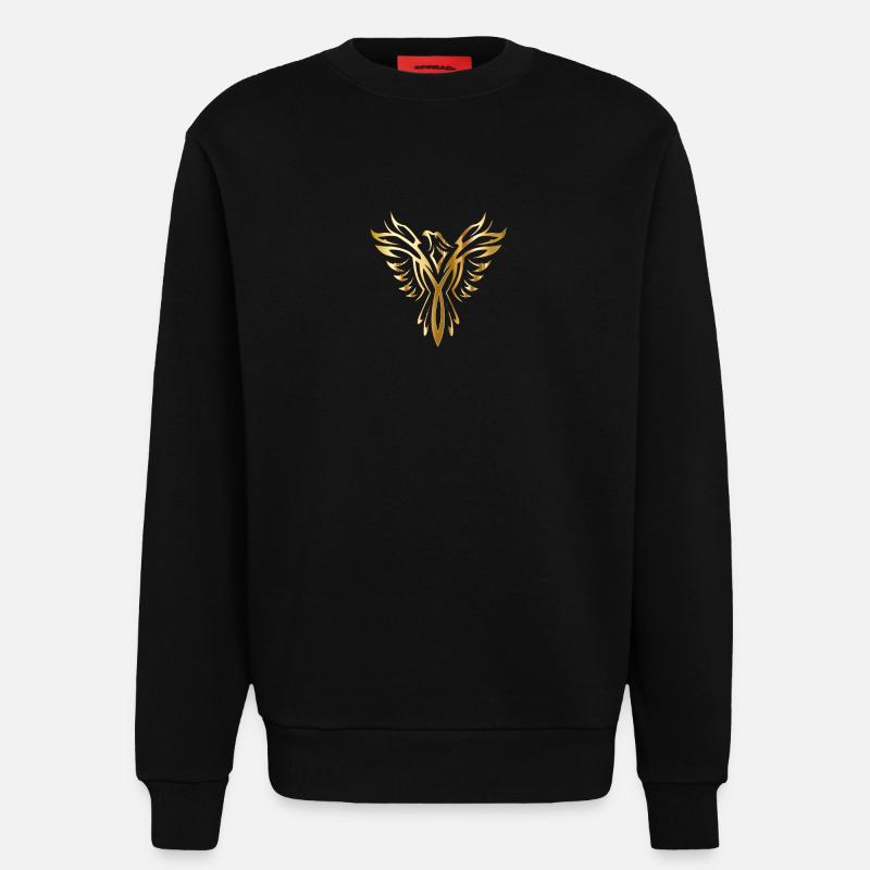 Der Phönix - Sweatshirt - made by SPREAD - SOLID BLACK