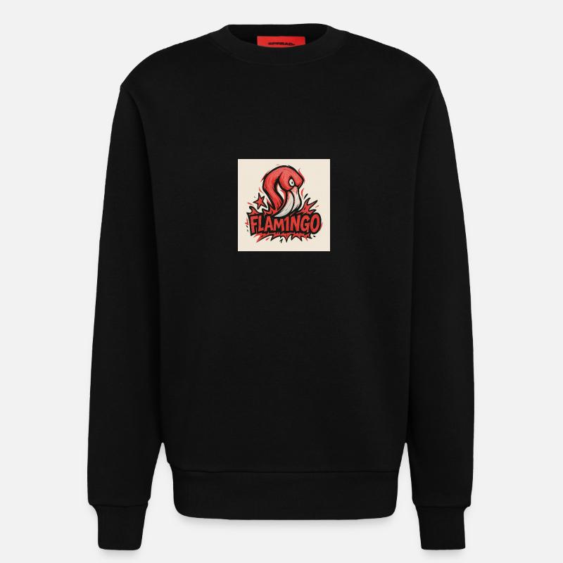 2012EB68 41CC 4BB6 8A6C 1D042C0C4741 - Sweatshirt - made by SPREAD  - SOLID BLACK