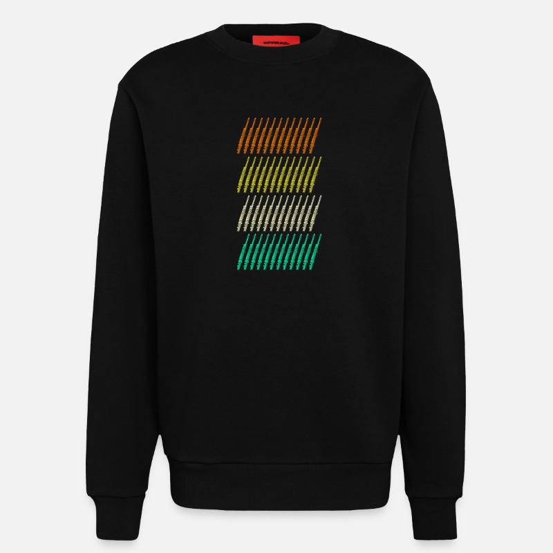 Flötist Querflöte - Sweatshirt - made by SPREAD  - SOLID BLACK