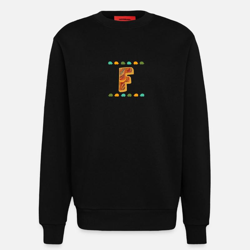 igel e 22 f - Sweatshirt - made by SPREAD  - SOLID BLACK