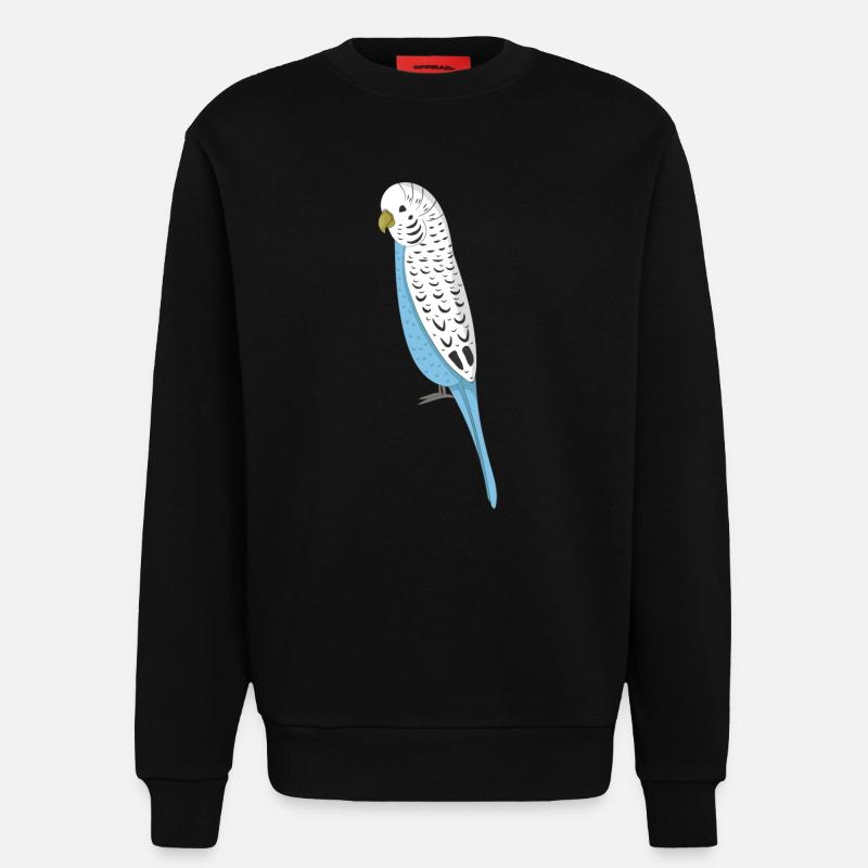 Perruque - Sweat bio décontracté fabriqué en UE - SOLID BLACK