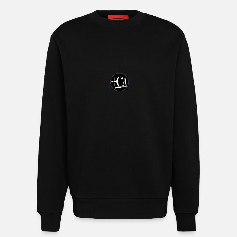 ROM - Sweatshirt - made by SPREAD  - SOLID BLACK