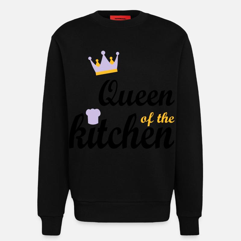 Kochen - Sweatshirt - made by SPREAD - SOLID BLACK