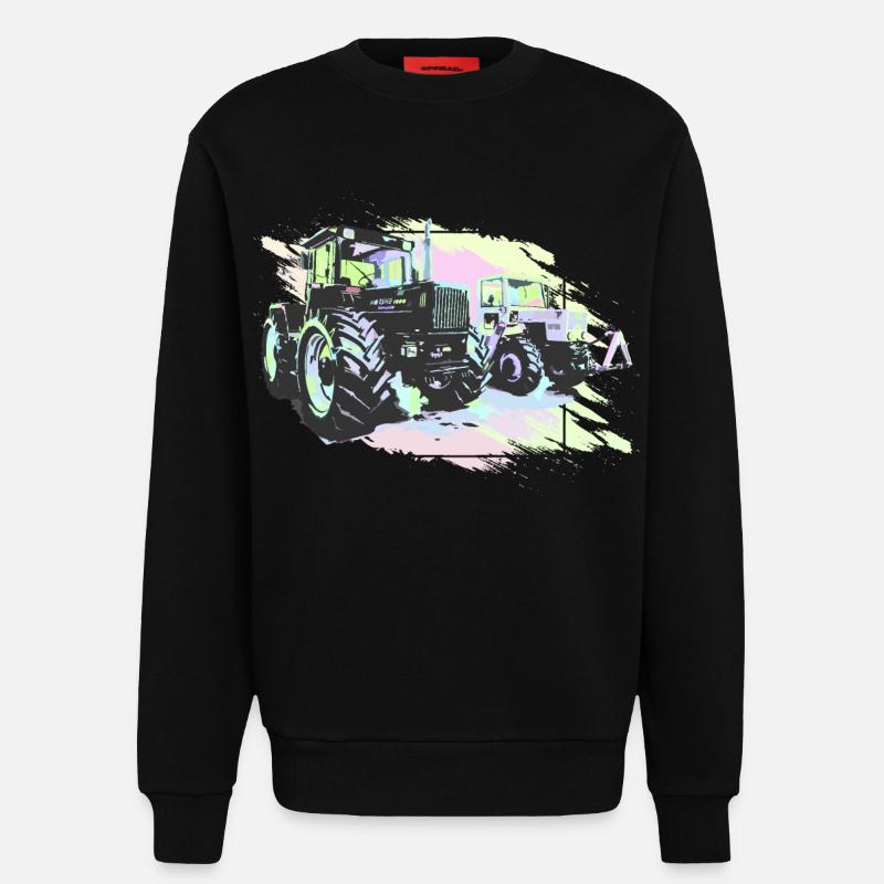 Klassische MB-trac Traktoren - Sweatshirt - made by SPREAD  - SOLID BLACK