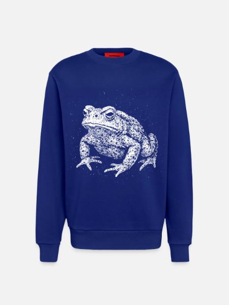 Toad - Sweatshirt - made by SPREAD - SOLID BLACK