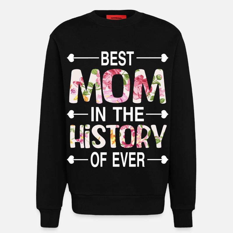 Mama Mutter - Sweatshirt - made by SPREAD  - SOLID BLACK