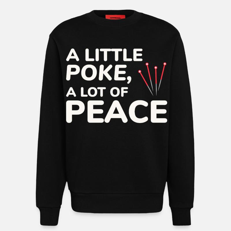 Licensed TCM Practitioner Expert Calming - Sweatshirt - made by SPREAD - SOLID BLACK