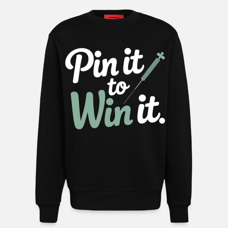 Licensed TCM Practitioner Expert Precision  - Sweatshirt - made by SPREAD  - SOLID BLACK