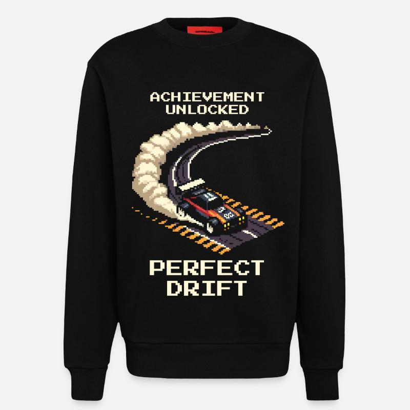 Erfolg: Perfekter Drift | RC Drift - Sweatshirt - made by SPREAD - SOLID BLACK