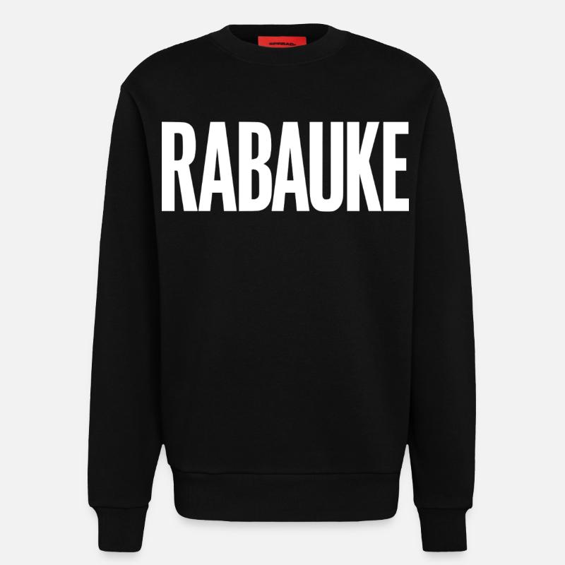 Rabauke - Sweatshirt - made by SPREAD  - SOLID BLACK