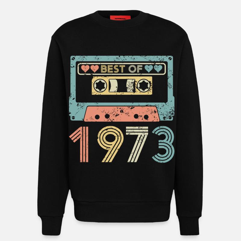 Das Beste von 1973 - Sweatshirt - made by SPREAD  - SOLID BLACK