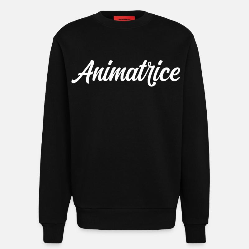 Moderator - Sweatshirt - made by SPREAD  - SOLID BLACK