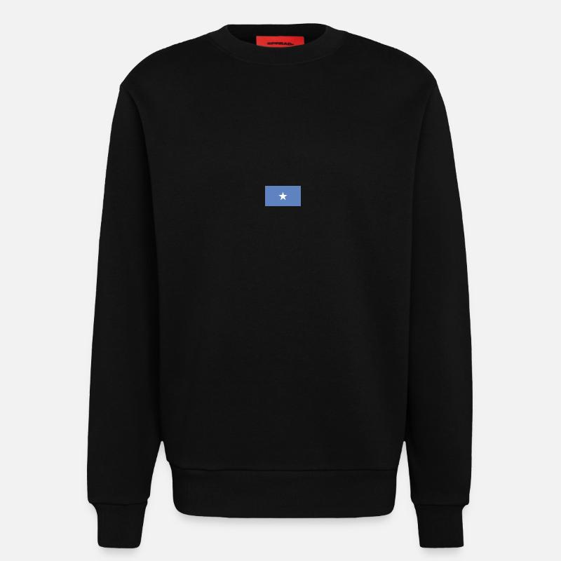 Somalia Flagge - Sweatshirt - made by SPREAD  - SOLID BLACK