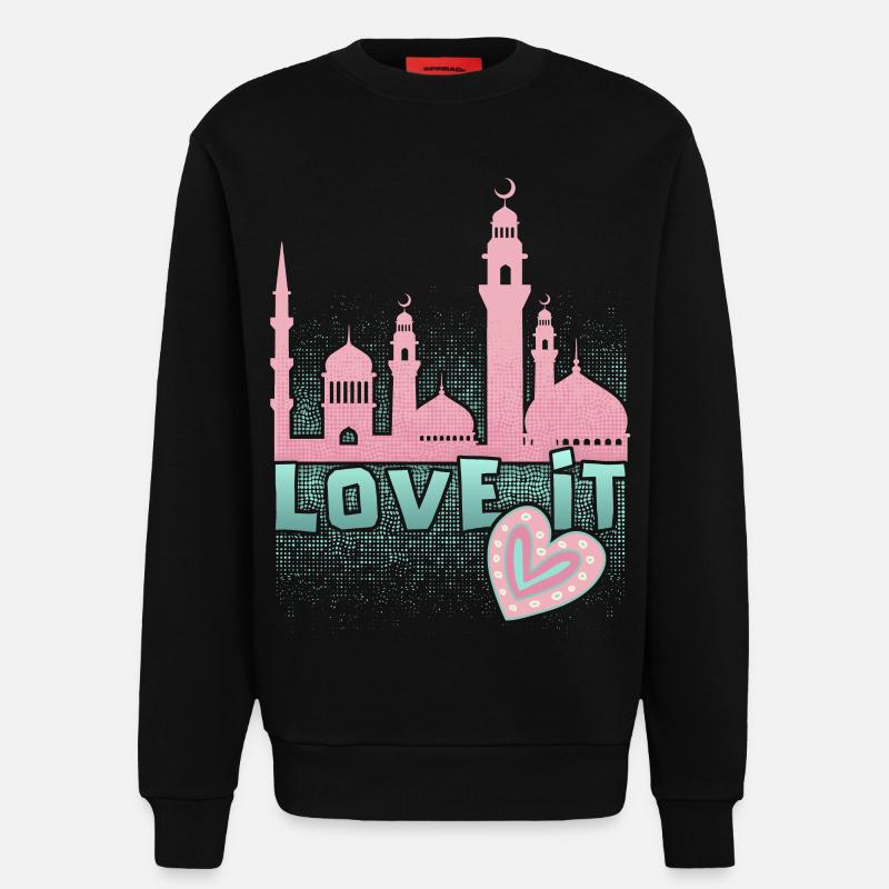 Islamischer Glaube, Moschee Spruch, Ramadan - Sweatshirt - made by SPREAD  - SOLID BLACK