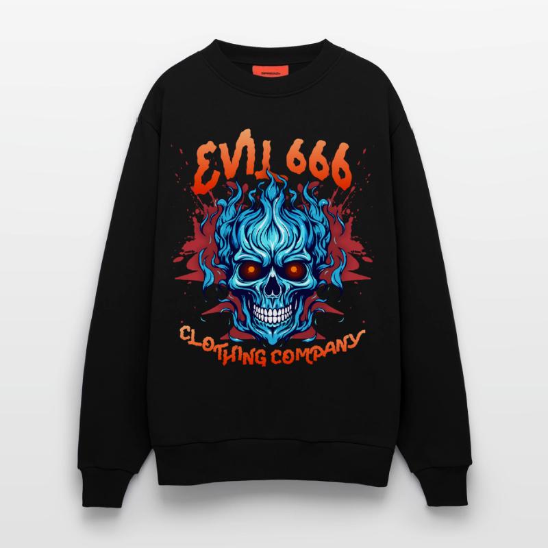 Devil Devil, Evil 666, Comic Devil Satan Saying Sweatshirt - made by SPREAD 