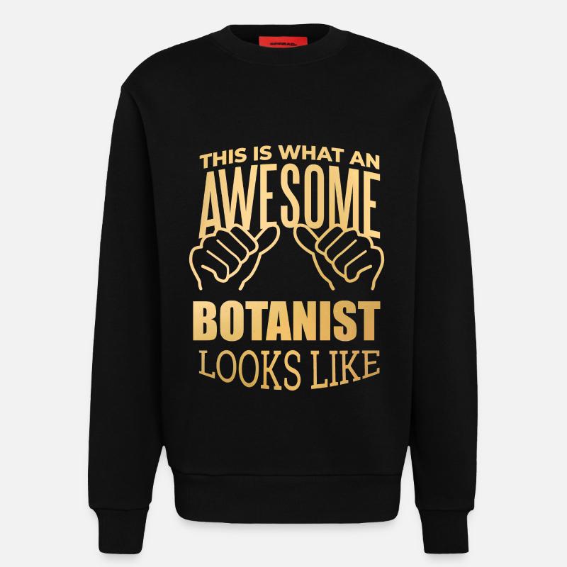 Botanik - Sweatshirt - made by SPREAD  - SOLID BLACK
