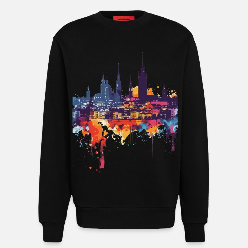 Graudenz - Sweatshirt - made by SPREAD - SOLID BLACK