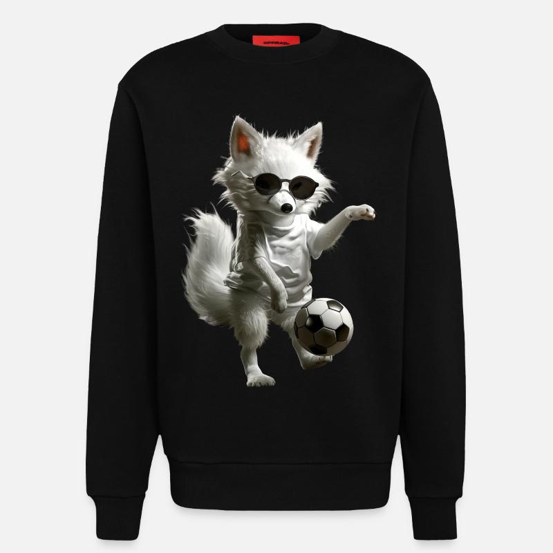 Polarfuchs - Sweatshirt - made by SPREAD  - SOLID BLACK