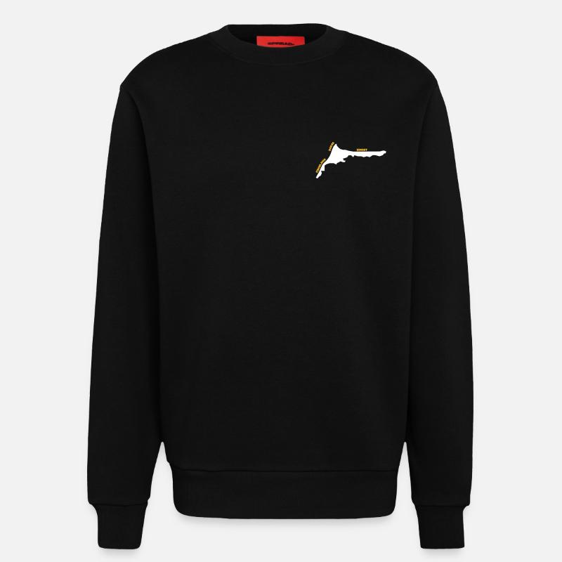 Fischland Darss Zingst (DIY) - Sweatshirt - made by SPREAD  - SOLID BLACK