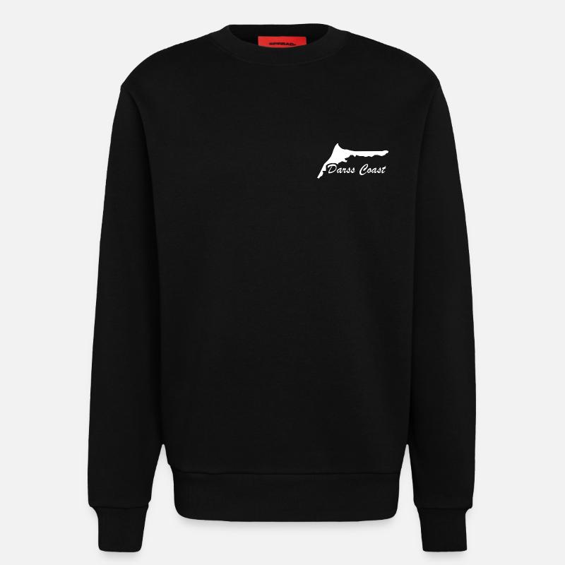 Darss Coast - Halbinsel Darss - Sweatshirt - made by SPREAD - SOLID BLACK