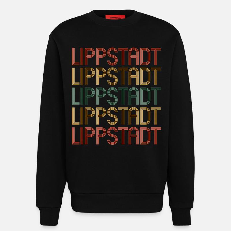 Lippstädterin Lippstädter Lippstadt - Sweatshirt - made by SPREAD  - SOLID BLACK