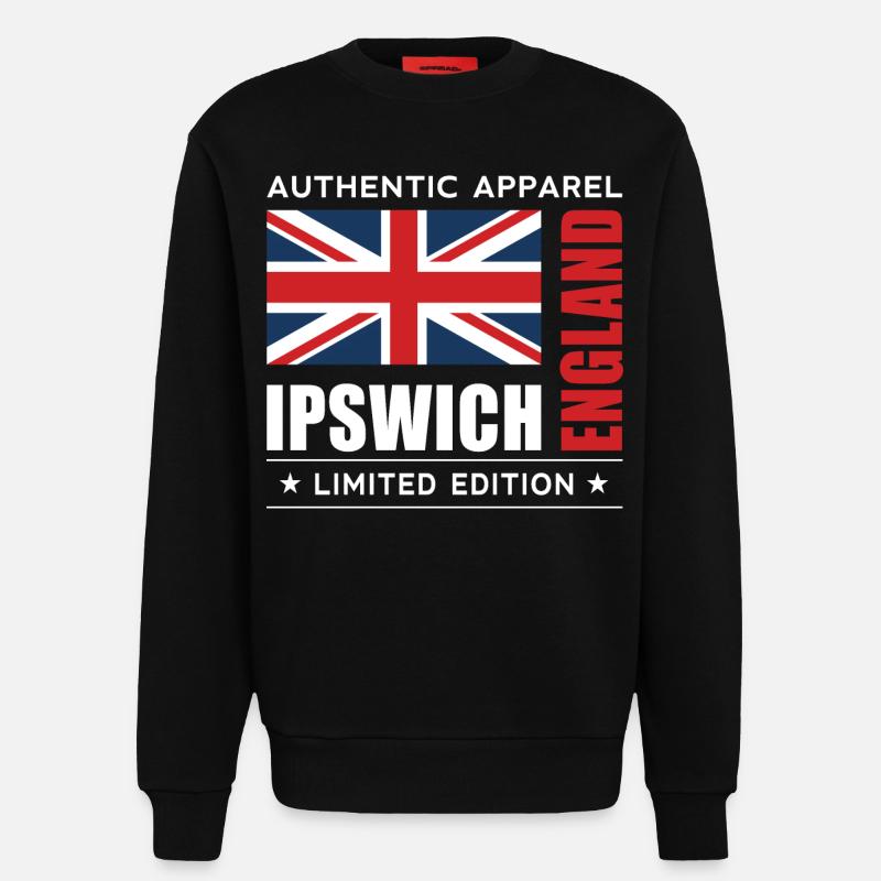Ipswich - Sweatshirt - made by SPREAD  - SOLID BLACK