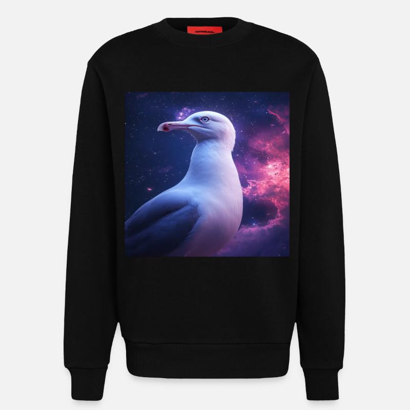 Möwe - Sweatshirt - made by SPREAD  - SOLID BLACK