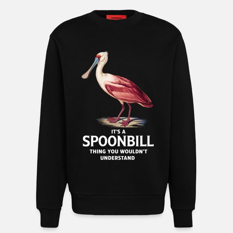 Löffler - Sweatshirt - made by SPREAD  - SOLID BLACK