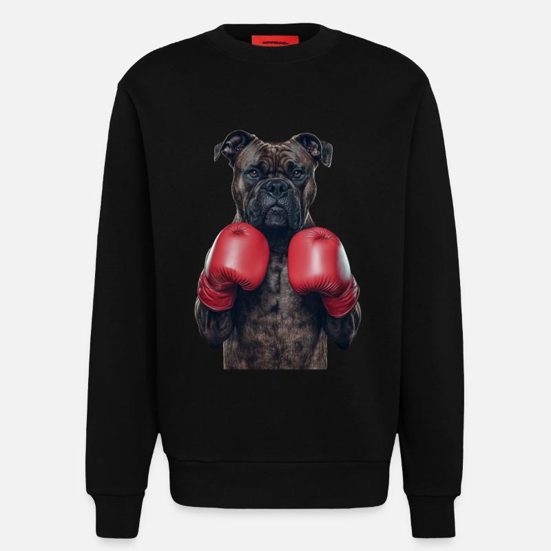 Cane Corso - Sweatshirt - made by SPREAD  - SOLID BLACK