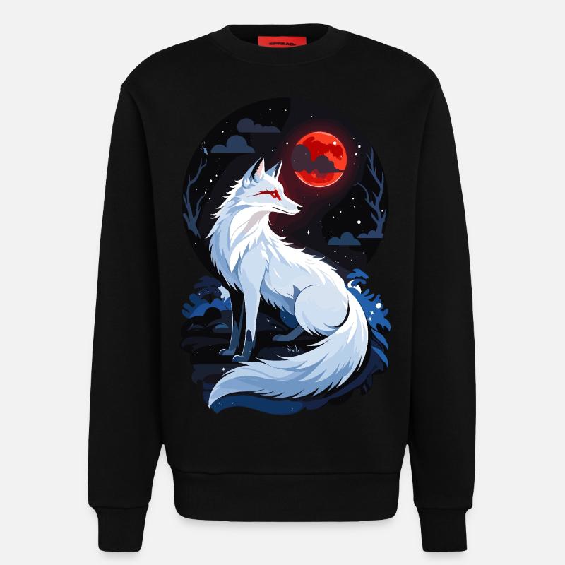 Polarfuchs - Sweatshirt - made by SPREAD  - SOLID BLACK