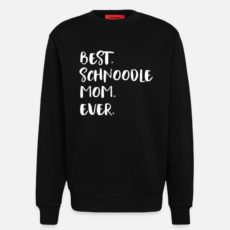 Schnoodle - Sweatshirt - made by SPREAD  - SOLID BLACK