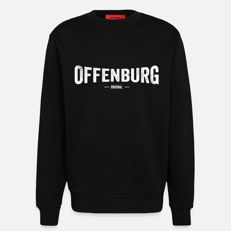 Offenburg Original - Sweatshirt - made by SPREAD - SOLID BLACK