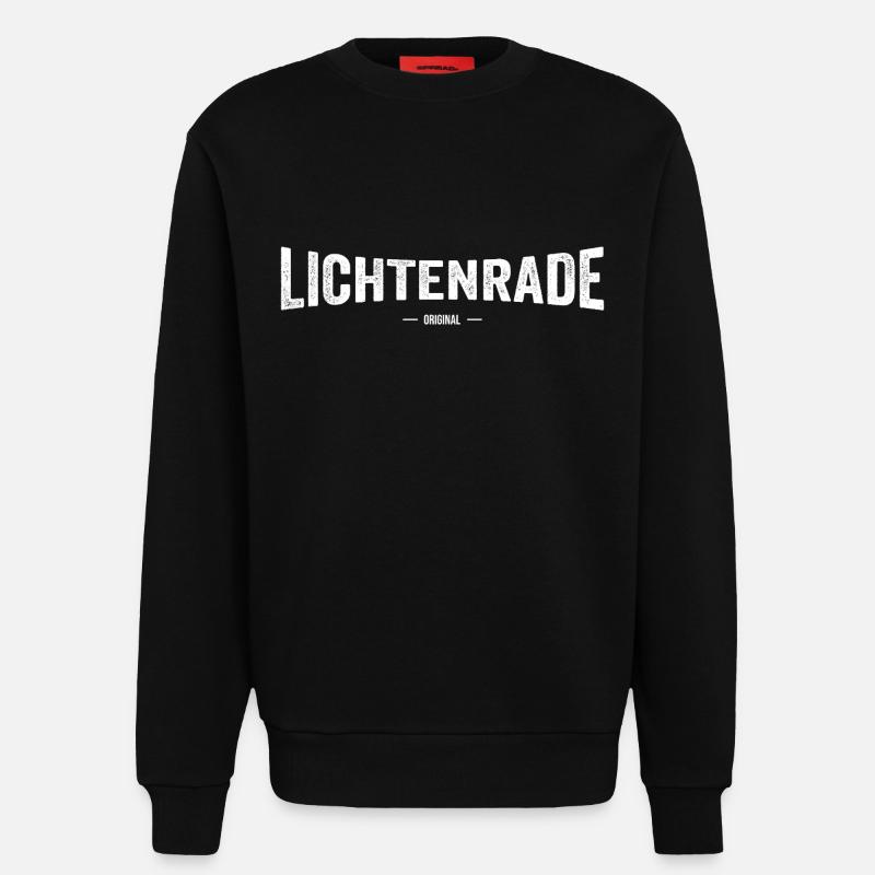 Lichtenrade Original - Sweatshirt - made by SPREAD  - SOLID BLACK
