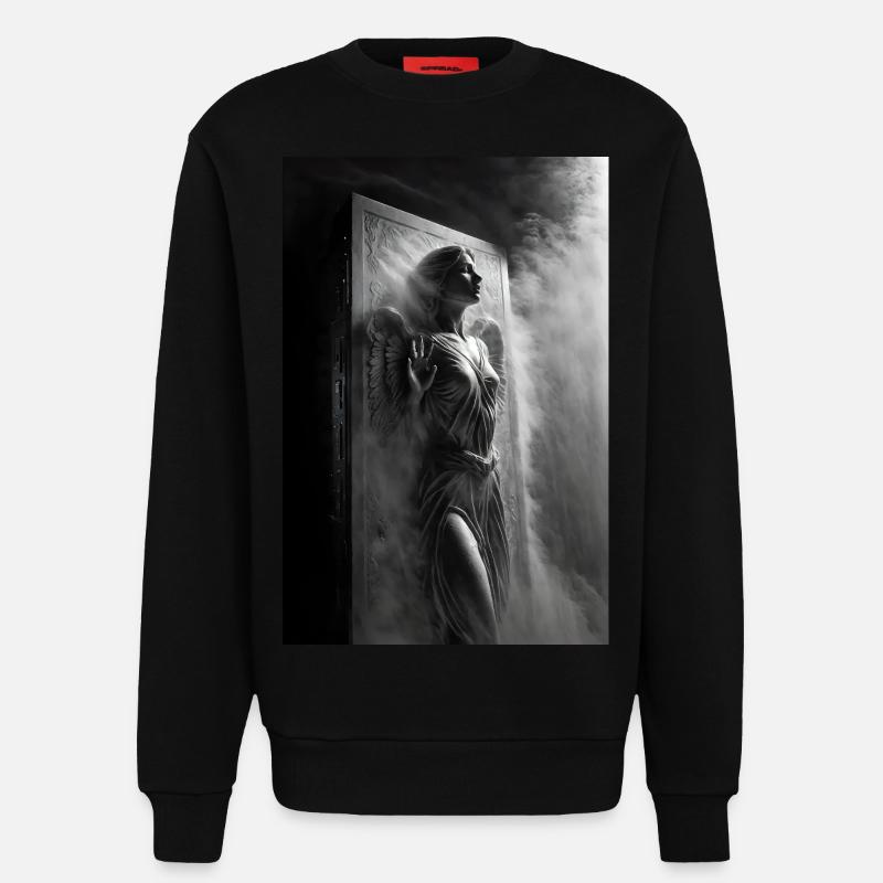 Eingefrorener Engel - Sweatshirt - made by SPREAD  - SOLID BLACK
